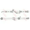 Image de Flexible De Frein Phd1152 Trw Trw Phd1152 Toyota