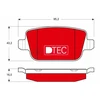 Image de Kit De Plaquettes De Frein, Frein À Disque Dtec Cotec Gdb1732dte Trw Trw Gdb1732dte Ford;Volvo
