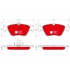 Image de Kit De Plaquettes De Frein, Frein À Disque Dtec Cotec Gdb1205dte Trw Trw Gdb1205dte Mercedes-Benz