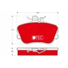 Image de Kit De Plaquettes De Frein, Frein À Disque Dtec Cotec Gdb1094dte Trw Trw Gdb1094dte Mercedes-Benz