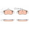Image de Kit De Plaquettes De Frein, Frein À Disque Gdb2039 Trw Trw Gdb2039 Fiat