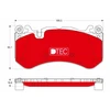 Image de Kit De Plaquettes De Frein, Frein À Disque Dtec Cotec Gdb1734dte Trw Trw Gdb1734dte Mercedes-Benz;Volvo