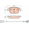 Image de Kit De Plaquettes De Frein, Frein À Disque Cotec Gdb2054 Trw Trw Gdb2054 Fiat;Lancia