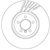 Image de Disque De Frein Trw Df6613s Bmw