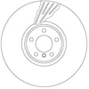 Image de Disque De Frein Trw Df6618s Bmw