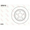 Image de Disque De Frein Trw Df8115 Mazda
