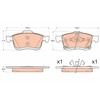 Image de Kit De Plaquettes De Frein, Frein À Disque Gdb2060 Trw Trw Gdb2060 Fiat
