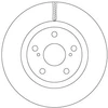 Image de Disque De Frein Trw Df6675 Toyota