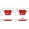 Image de Kit De Plaquettes De Frein, Frein À Disque Dtec Cotec Gdb1727dte Trw Trw Gdb1727dte Bmw