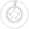 Image de Disque De Frein Trw Df6689 Honda