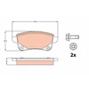 Image de Kit De Plaquettes De Frein, Frein À Disque Gdb2082 Trw Trw Gdb2082 Renault
