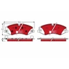 Image de Kit De Plaquettes De Frein, Frein À Disque Dtec Cotec Gdb1898dte Trw Trw Gdb1898dte Land Rover