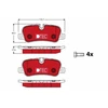 Image de Kit De Plaquettes De Frein, Frein À Disque Dtec Cotec Gdb1632dte Trw Trw Gdb1632dte Land Rover