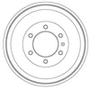 Image de Tambour De Frein Db4451 Trw Trw Db4451 Isuzu
