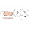 Image de Kit De Plaquettes De Frein, Frein À Disque Gdb3622 Trw Trw Gdb3622 Nissan