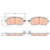 Image de Kit De Plaquettes De Frein, Frein À Disque Gdb2122 Trw Trw Gdb2122 Mazda