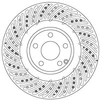 Image de Disque De Frein Trw Df6674s Mercedes-Benz