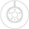 Image de Disque De Frein Trw Df6811 Ford