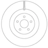 Image de Disque De Frein Trw Df6871 Ford