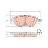 Image de Kit De Plaquettes De Frein, Frein À Disque Gdb2163 Trw Trw Gdb2163 Mazda