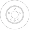 Image de Disque De Frein Trw Df6915 Opel