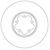Image de Disque De Frein Trw Df6921s Ford