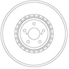 Image de Disque De Frein Trw Df6923s Subaru