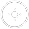 Image de Tambour De Frein Db4551 Trw Trw Db4551 Daihatsu;Toyota