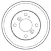 Image de Tambour De Frein Db4553 Trw Trw Db4553 Ford