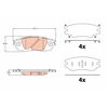 Image de Kit De Plaquettes De Frein, Frein À Disque Gdb2183 Trw Trw Gdb2183 Lexus;Toyota