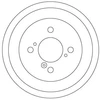 Image de Tambour De Frein Db4476 Trw Trw Db4476 Suzuki