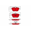 Image de Kit De Plaquettes De Frein, Frein À Disque Dtec Cotec Gdb2051dte Trw Trw Gdb2051dte Mercedes-Benz