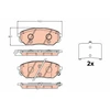 Image de Kit De Plaquettes De Frein, Frein À Disque Gdb2195 Trw Trw Gdb2195 Kia