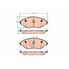Image de Kit De Plaquettes De Frein, Frein À Disque Gdb2219 Trw Trw Gdb2219 Audi;Volkswagen