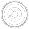 Image de Tambour De Frein Db4563 Trw Trw Db4563 Fiat;Opel;Vauxhall