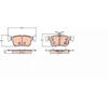 Image de Kit De Plaquettes De Frein, Frein À Disque Gdb2223 Trw Trw Gdb2223 Honda