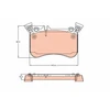 Image de Kit De Plaquettes De Frein, Frein À Disque Gdb2229 Trw Trw Gdb2229 Mercedes-Benz