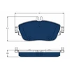 Image de Kit De Plaquettes De Frein, Frein À Disque Electric Blue Gdb1932bte Trw Trw Gdb1932bte Mercedes-Benz