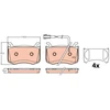 Image de Kit De Plaquettes De Frein, Frein À Disque Gdb2205 Trw Trw Gdb2205 Alfa Romeo