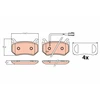 Image de Kit De Plaquettes De Frein, Frein À Disque Gdb2209 Trw Trw Gdb2209 Alfa Romeo