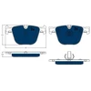 Image de Kit De Plaquettes De Frein, Frein À Disque Electric Blue Gdb1502bte Trw Trw Gdb1502bte Bmw