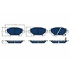 Image de Kit De Plaquettes De Frein, Frein À Disque Electric Blue Gdb3317bte Trw Trw Gdb3317bte Toyota