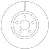 Image de Disque De Frein Trw Df6810s Ford