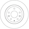 Image de Disque De Frein Trw Df6807 Mazda