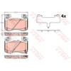 Image de Kit De Plaquettes De Frein, Frein À Disque Gdb2254 Trw Trw Gdb2254 Genesis;Kia