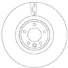 Image de Disque De Frein Trw Df6957s Land Rover