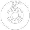 Image de Disque De Frein Trw Df6977s Citroen;Peugeot