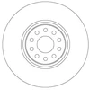 Image de Disque De Frein Trw Df6733s Volkswagen