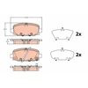 Image de Jeu De Plaquettes De Frein, Frein À Disque Gdb2321 Trw Trw Gdb2321 Jeep