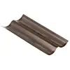 Image de Plaque perforée 2 baguettes marron - - Marron - Acier